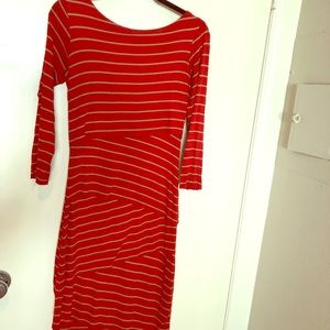 Bailey 44 striped column dress